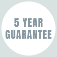 5 year guarantee